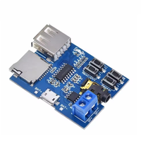 1 unidad de módulo de placa decodificadora de tarjeta TF, unidad USB, formato MP3, amplificador, reproductor de audio, placa de decodificación MP3 sin pérdidas