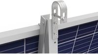 Support de montage solaire en profilé aluminium RongSun expédié depuis l'entrepôt européen pour panneaux solaires de balcon