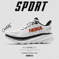 Chaussures de course respirantes et confortables pour hommes, semelle intérieure souple augmentant la hauteur, chaussures de sport antidérapantes, semelle épaisse, maille personnalisable