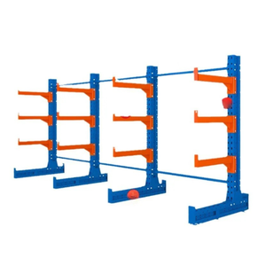 نظام رفوف كابولية من شركة تشونغكانغ للإنشاءات الفولاذية، رف تخزين أنابيب كابولي مع ذراع قابل للتعديل، رفوف صناعية - Product Image 1