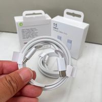 Câble de charge rapide USB-C PD 60W de haute qualité, type C, pour 15 16 Pro, type C vers type C, câble de données tressé en nylon