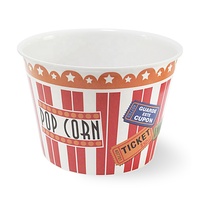 Ensembles de bols à pop-corn en mélamine à promotion personnalisée