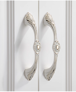 Hot Sale Solid Brass Northern European <strong>Ivory</strong> White Kitchen Cabinet Handles and <strong>Knobs</strong> <strong>Drawer</strong> Pulls - Product Image 5