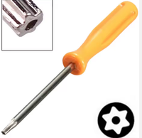 Tournevis de sécurité Torx T8 2026R pour la réparation des manettes Xbox 360/One et PS4/PS3 – Accessoire de jeu indispensable