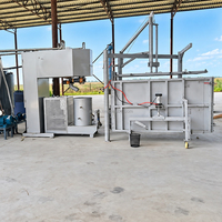 Machine semi-automatique de fabrication de mousse de polyéthylène en lots avec contrôle par écran tactile PLC et pompe d'alimentation automatique pour usine de mousse
