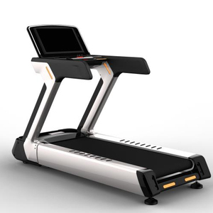 Tapis roulant électrique motorisé pas cher pour usage commercial et domestique, équipement de sport avec inclinaison et musique - Product Image 1