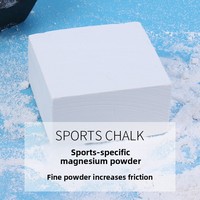 Craie ASMR personnalisée avec logo, craie de gym non polie, douce, croquante et lisse, format jumbo 8 blocs, populaire sur TikTok, craie réformée