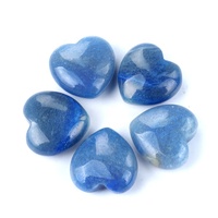 Agate en cristal naturel pierre semi-précieuse amour sans trous 30mm d'épaisseur en forme de coeur pierre de palmier cadeau de saint valentin