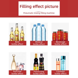 Wholesale Pneumatic Mixing Chilli Honey Liquid Paste Automatic <b>Ketchup</b> Sauce Juice Single Head U-Type Horizontal Filling Machine - Product Image 3