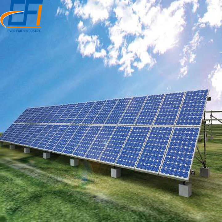 Bingkai Panel Surya PV Pengelasan, Baja Ringan Bingkai Dudukan Tenaga