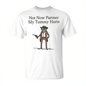 Maglietta Not Now Partner Stomach Ache Survivor - Prodotto promozionale - Product Image 2