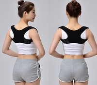 Bandeau de posture souple en néoprène de couleur personnalisée, corset de colonne vertébrale sans bretelles, correcteur de posture