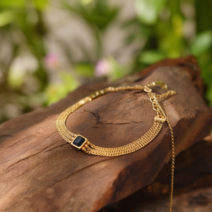 E035-210-018H สร้อยข้อมือแบบโซ่เส้นเล็ก - Product Image 3