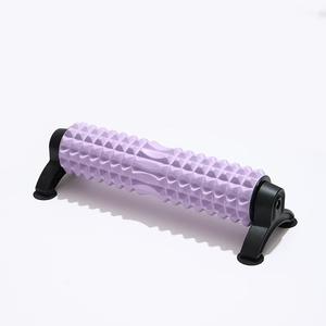 Rouleau de massage en mousse EVA ABS 45 cm avec support, pour relaxation musculaire et soutien automatique à picots, <span class=keywords><strong>colonne</strong></span> de yoga - Product Image 4