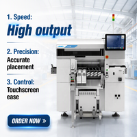 Machine de Placement de Composants à 4 Têtes Juki de Marque Renommée pour la Fabrication de Semi-conducteurs, Machine d'Insertion DIP