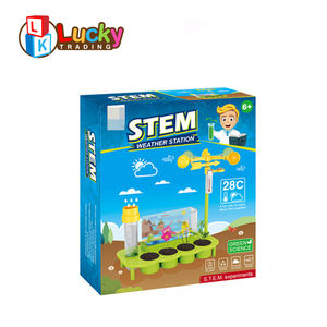 기상 관측소 식물 마법 장난감 학교 어린이 교육용 화학 과학 실험 키트 장난감 학습 - Product Image 4