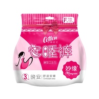Culottes jetables pour femmes certifiées CE, culottes absorbantes pour femmes, culottes menstruelles avec serviette hygiénique jetable, type pantalon sanitaire