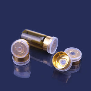 13mm <b>Bottle</b> Vial Sealing Cap Aluminum <b>Plastic</b> Combination Flip Top Tear Off Cap for Glass Vials - Product Image 1