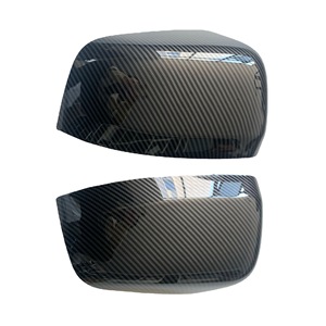 Coques de rétroviseurs Jeep Grand Cherokee Dodge, noir brillant, carbone ABS, ensemble complet - Product Image 3
