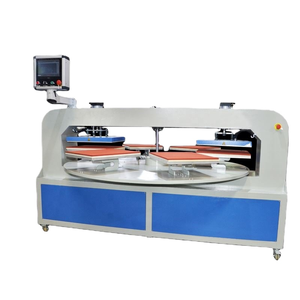 Máquina de Prensa Térmica Automática de Doble Calor y Seis Estaciones Yunqingtech - Product Image 1