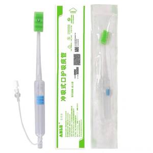 สายสวนดูดเสมหะแบบใช้มือสำหรับผู้ใหญ่ Abel Flushing สำหรับดูแลช่องปากผู้ป่วยติดเตียง ใช้ครั้งเดียว สีขาว - Product Image 3