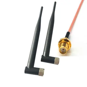 NFC RFID 868MHz 915Mhz Antena LTE Omni dengan Colokan SMA dan Kabel Pigtail SMA untuk WiFi Antena Nirkabel GSM Homematic