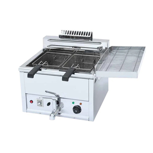 Friteuse électrique de qualité commerciale robuste pour frites et chips de pommes de terre en acier inoxydable 16L 8000W 380V - Product Image 6