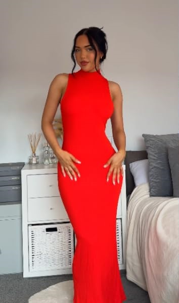 Shop Wholesale Shapewear Maxi Dress - 9 in 1 Fitted Dress
