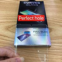 Verre trempé avec colle liquide UV Nano pour Samsung S23 ultra S23 S23 Plus Protection d'écran en verre