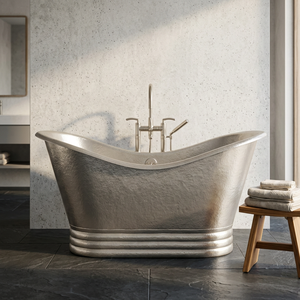 Baignoire en cuivre élégante, ultra-luxe, abordable et bon marché - Indian Home Crafts - Product Image 4