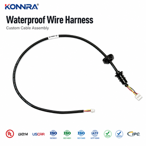 OEM ODM Waterdichte DC-voedingskabelboom 20AWG UL2464 voor elektronische apparaten in hoge luchtvochtigheid - Product Image 1