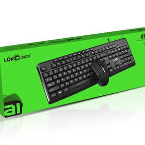 LDK Full Size Wired Membrane Keyboard 104 <b>Keys</b> <b>USB</b> Desktop Office Keyboard - Product Image 3