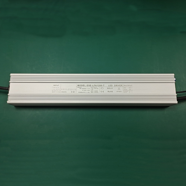 Single Output Led Driver 1200W 0-10V PWM Dimming Aluminum Casing Waterproof IP67 Dimmable 1200W Led Driver