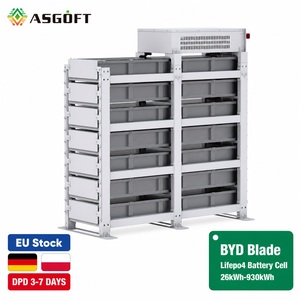 Batterie LiFePO4 haute tension Powergo 50kWh 60kWh 70kWh 100kWh, cellule de batterie BYD Blade, pour raccordement au réseau ou hors réseau, garantie 10 ans, ODM OEM - Product Image 1