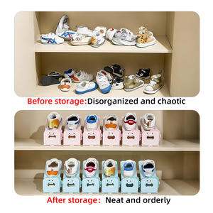 Scarpe regolabili portaoggetti per la casa Sneaker salvaspazio scarpe per bambini in plastica - Product Image 5