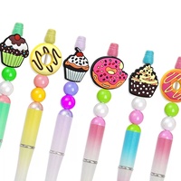 3D PVC Pen Topper Promotionnel Stylo Perles Chaussures pour Stylo Tops Accessoires