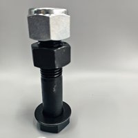 Écrou de fixation de semelle de chenille pour bulldozer D65 D65E-12 D65EX-15 D75 D80 D85 D85EX-15 – Pièces de machines de construction, boulons et écrous de semelle de chenille