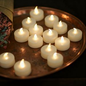 Oshine Compact <b>LED</b> <b>Tea</b> <b>Lights</b> Flameless Candles for Shelf Window and Mantel Decor Accent - Product Image 1
