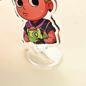 Figura de Personaje de Dibujos Animados en Acrílico Doki, Soporte de Escritorio, Regalo Coleccionable - Product Image 1