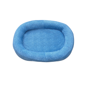 Mayorista Grande Redondo Oval Extraíble Cristal Terciopelo Cubierta Lavable Mascota Nido Gato Perro Cama Cojín - Product Image 5