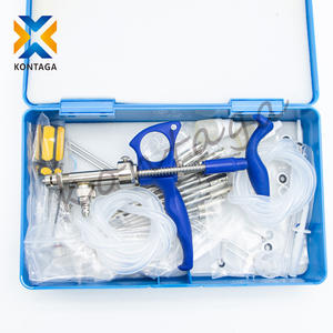 0,5 мл/1 мл куриная ветеринарная инъекция пистолет автоматическая двойная вакцина ветеринарный шприц непрерывный - Product Image 2