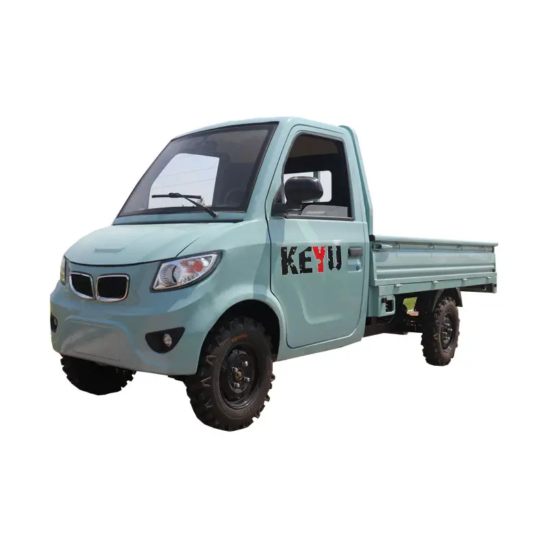 KEYU कार्गो वैन वैकल्पिक 155-70r12 टायर Rhd Lhd ट्रक मिनी इलेक्ट्रिक वाहन पिकअप कार्गो ट्रक है