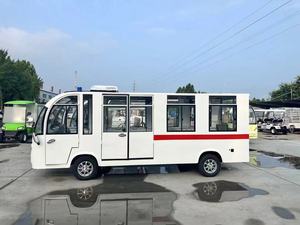 Voiturettes de golf modernes <span class=keywords><strong>Ambulance</strong></span> électrique Nouveau design 6-8 places Entièrement fermé avec civière et extincteur - Product Image 6