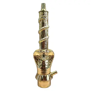 China Manufacture Cost-Effective Creative Metal Snake Hookah For Sale In Shisha Shops