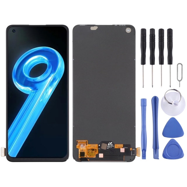 Hot Selling Original AMOLED LCD Screen With Digitizer Full Assembly for Realme 9 4G RMX3521