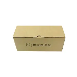 Boîtes d'emballage de lumière d'inondation prix d'usine bon marché boîtes ondulées brunes pour l'emballage de lampadaire de cour