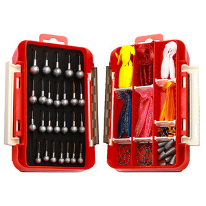 Kit de Señuelos, Cabeza Plomada para Señuelos Blandos, Equipo Completo para Pesca con Caña, Señuelo para Lubina, Equipo de Pesca, Weihai Shandong - Product Image 1