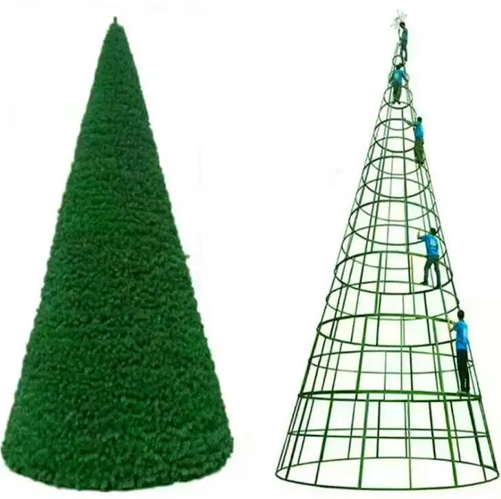 Xmas Tree Mall Decoration Outside 3m 5m 8m 10m 20m Huge Highest Artificial Christmas Tree Giant