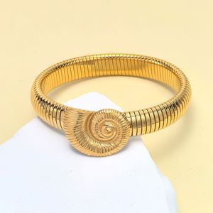 Nuevo Brazalete Abierto de Acero Inoxidable para <span class=keywords><strong>Hombre</strong></span> y Mujer, Estilo Punk Rock Europeo Americano, Joyería de Moda - Product Image 3