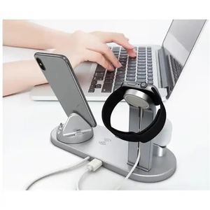 Chargement rapide de haute qualité 3/6 en 1 <span class=keywords><strong>station</strong></span> de chargeurs sans fil multifonctions Cargadores Para Celular - Product Image 2